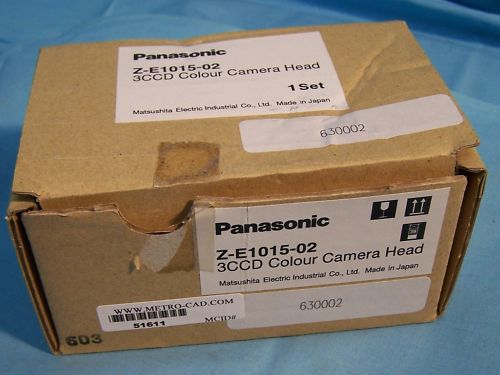 PANASONIC 1/3″ 3 CCD COLOR COLOUR CAMERA HEAD Z-E1015-02  NIB