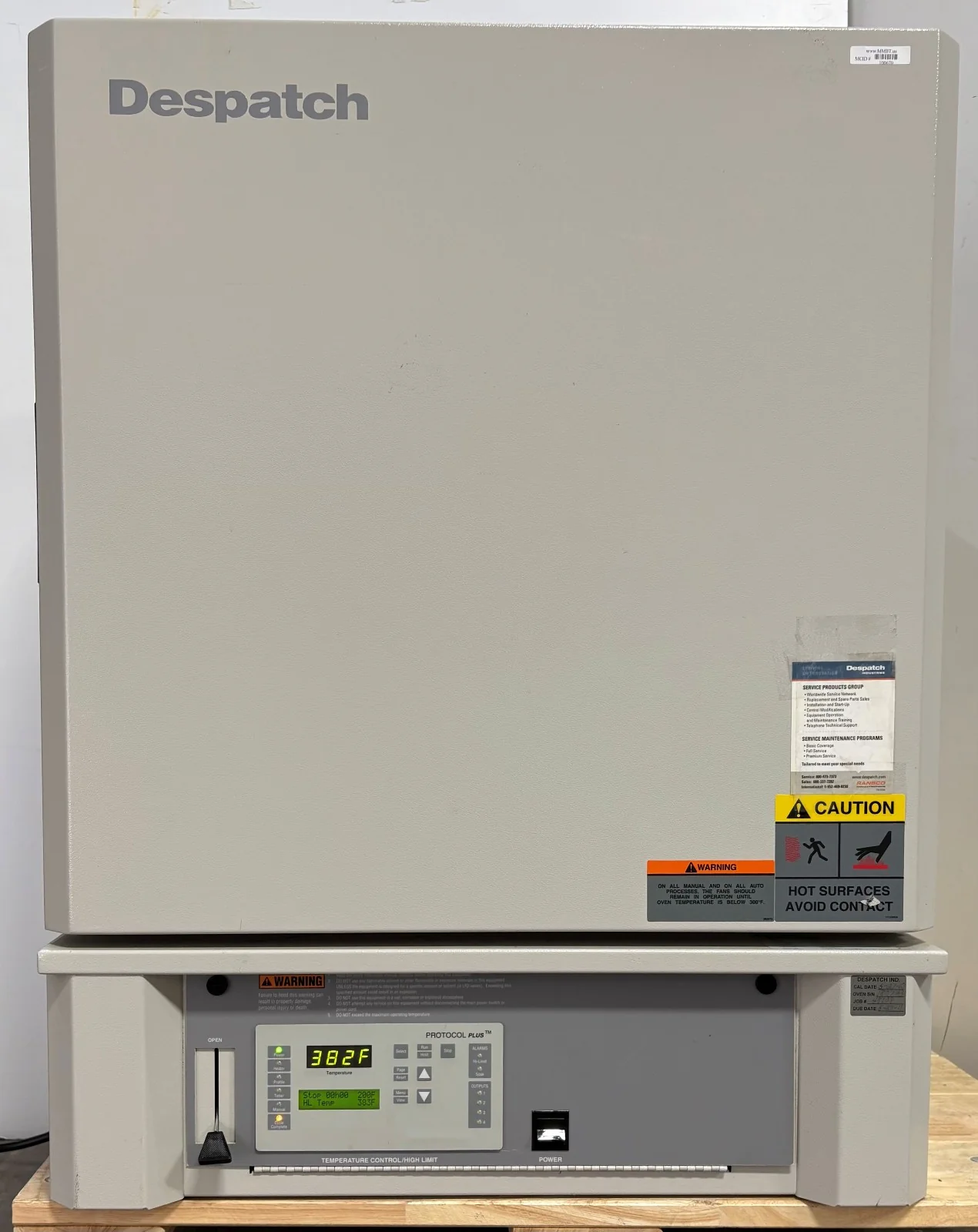 DESPATCH LAC1-38A-6 HIGH PERFORMANCE HEAVY DUTY BENCHTOP LAB CONVECTION OVEN