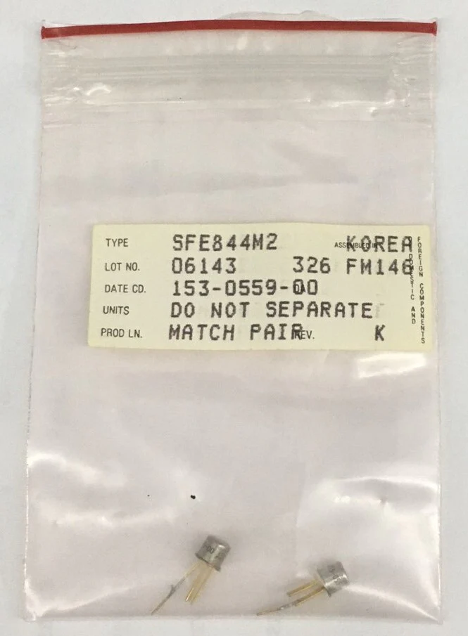 TEKTRONIX 153-0559-00 TRANSISTORS MATCHED PAIR