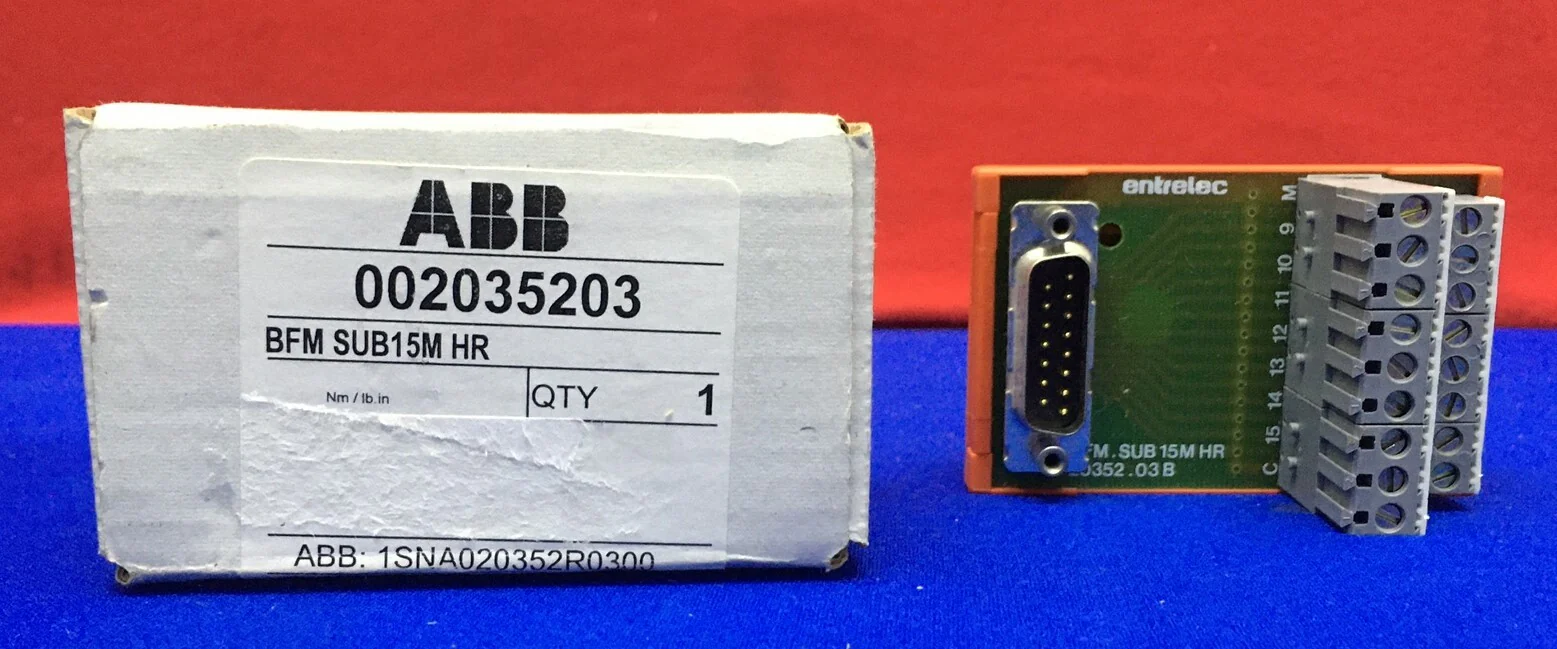 ABB / ENTRELEC 002035203 / 20352.03B DIN RAIL IEC:60V 1A -2 50mm2