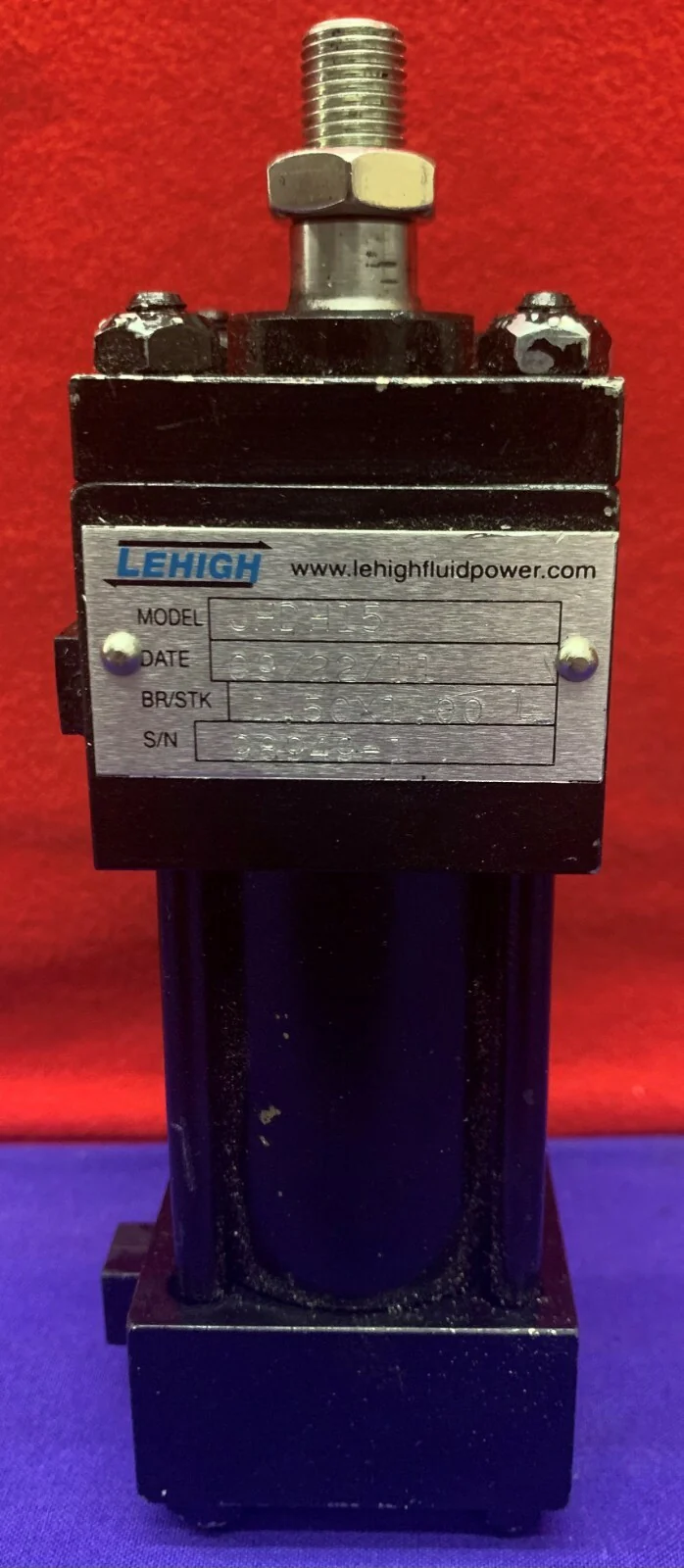 LEHIGH JHD Heavy Duty Air Cylinder JHDH15 BR/STK 1.5×1.00