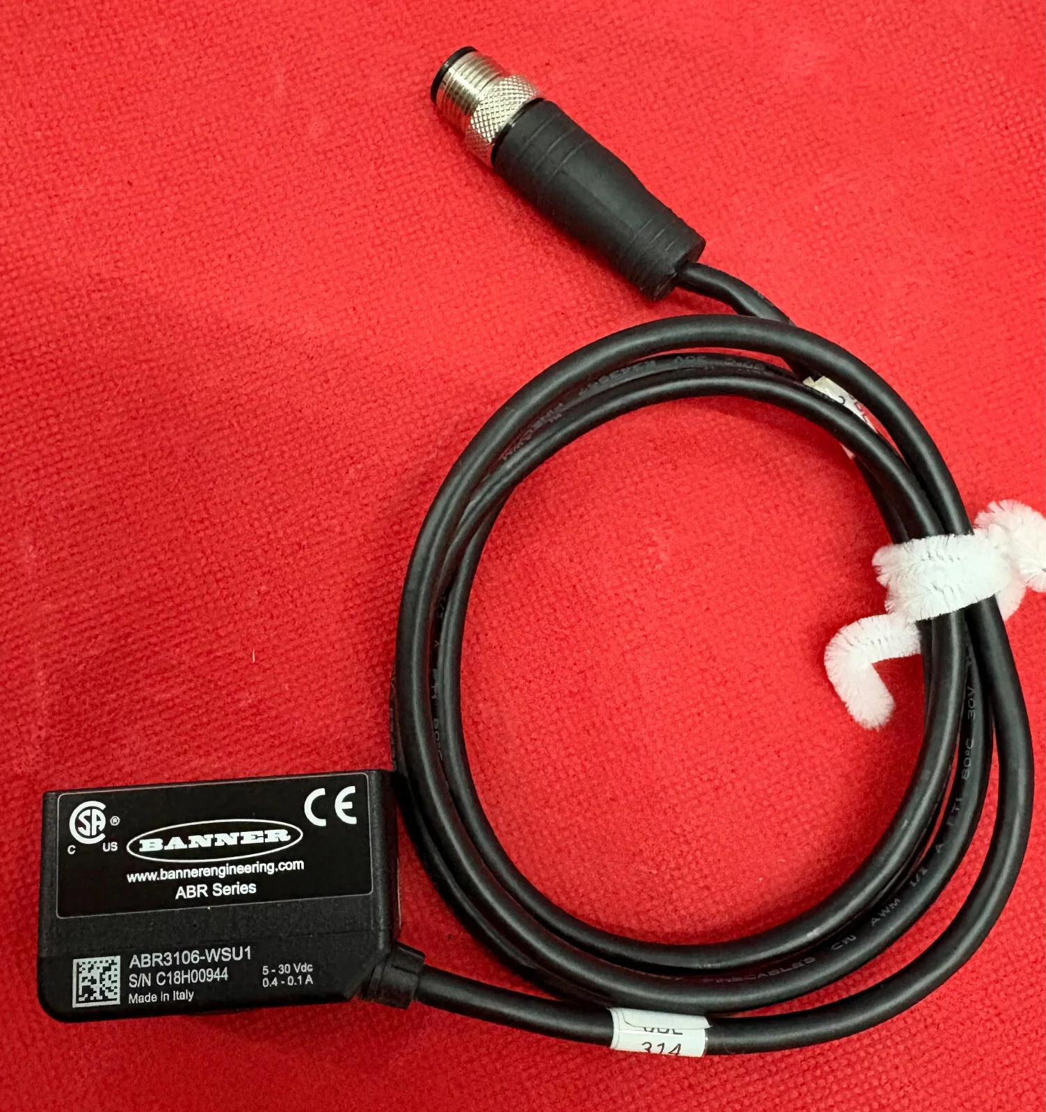 BANNER ABR SERIES BARCODE READER ABR3106-WSU1 1280×960 PIXELS