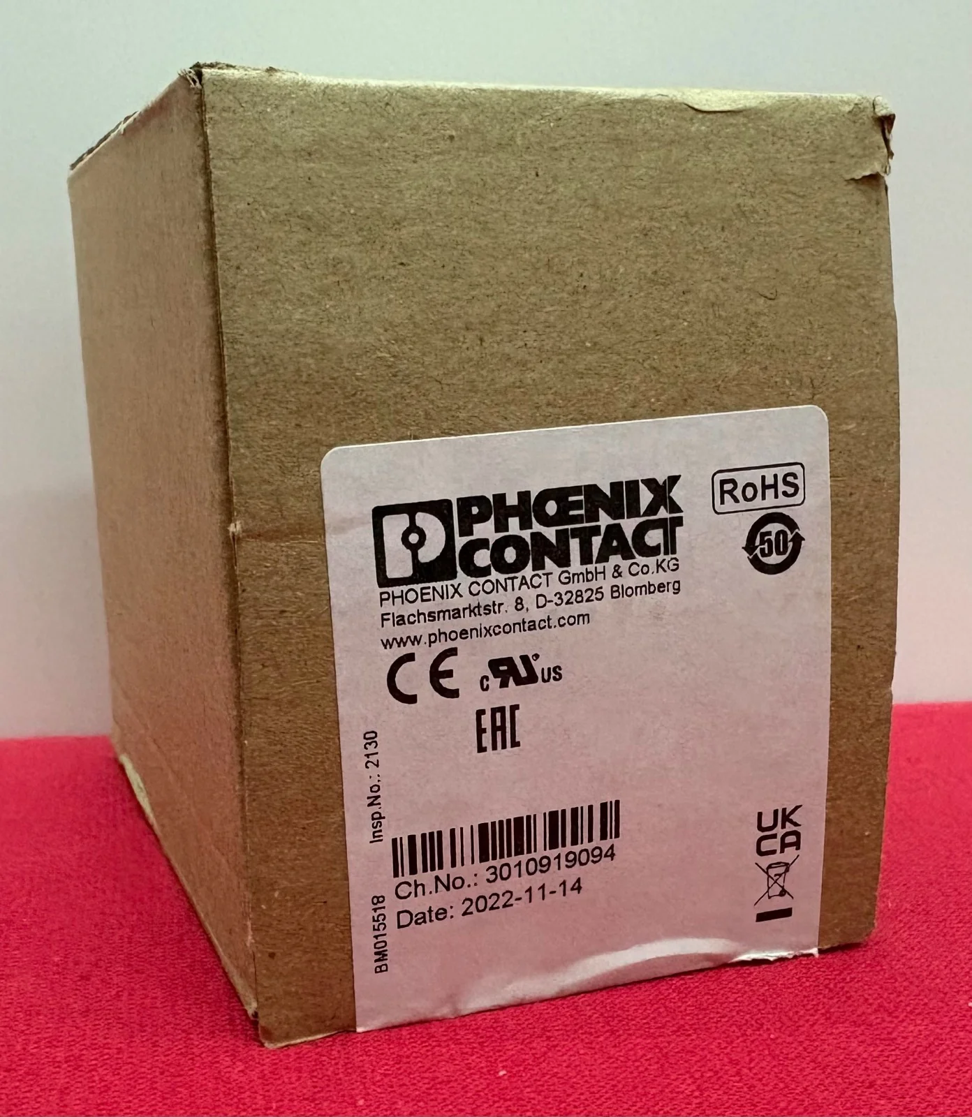 PHOENIX CONTACT PLC-OSC-24DC/48DC/500/W SOLID STATE RELAY MODULE – 1 PKG QTY 10