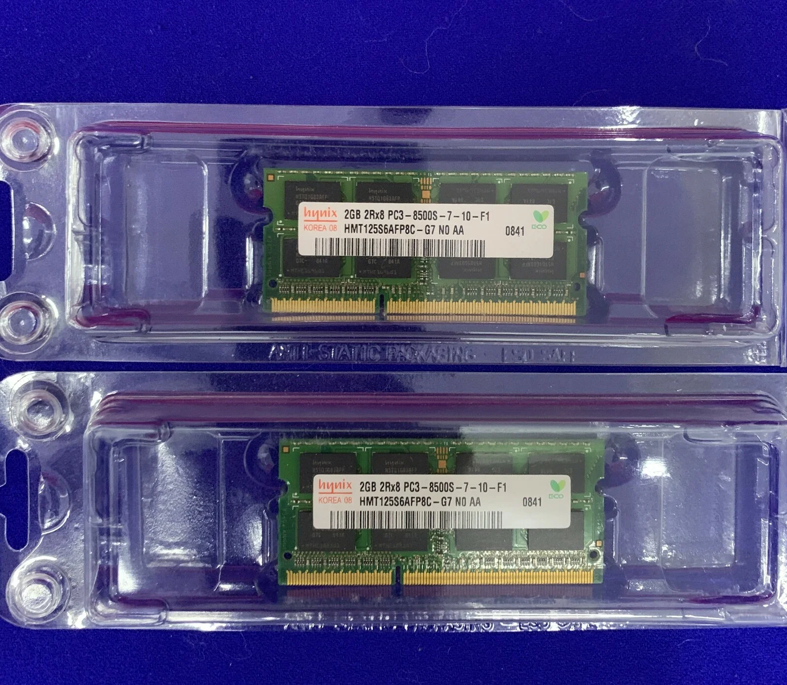 1 LOT OF 2 – HYNIX 2GB  HMT125S6AFP8C-G7