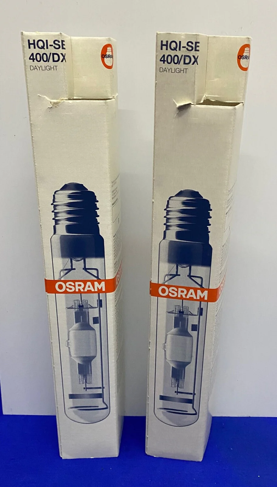 OSRAM HQI-SE 400/DX DAYLIGHT LIGHT BULB, SELLING AS ‘1 LOT QTY 2’