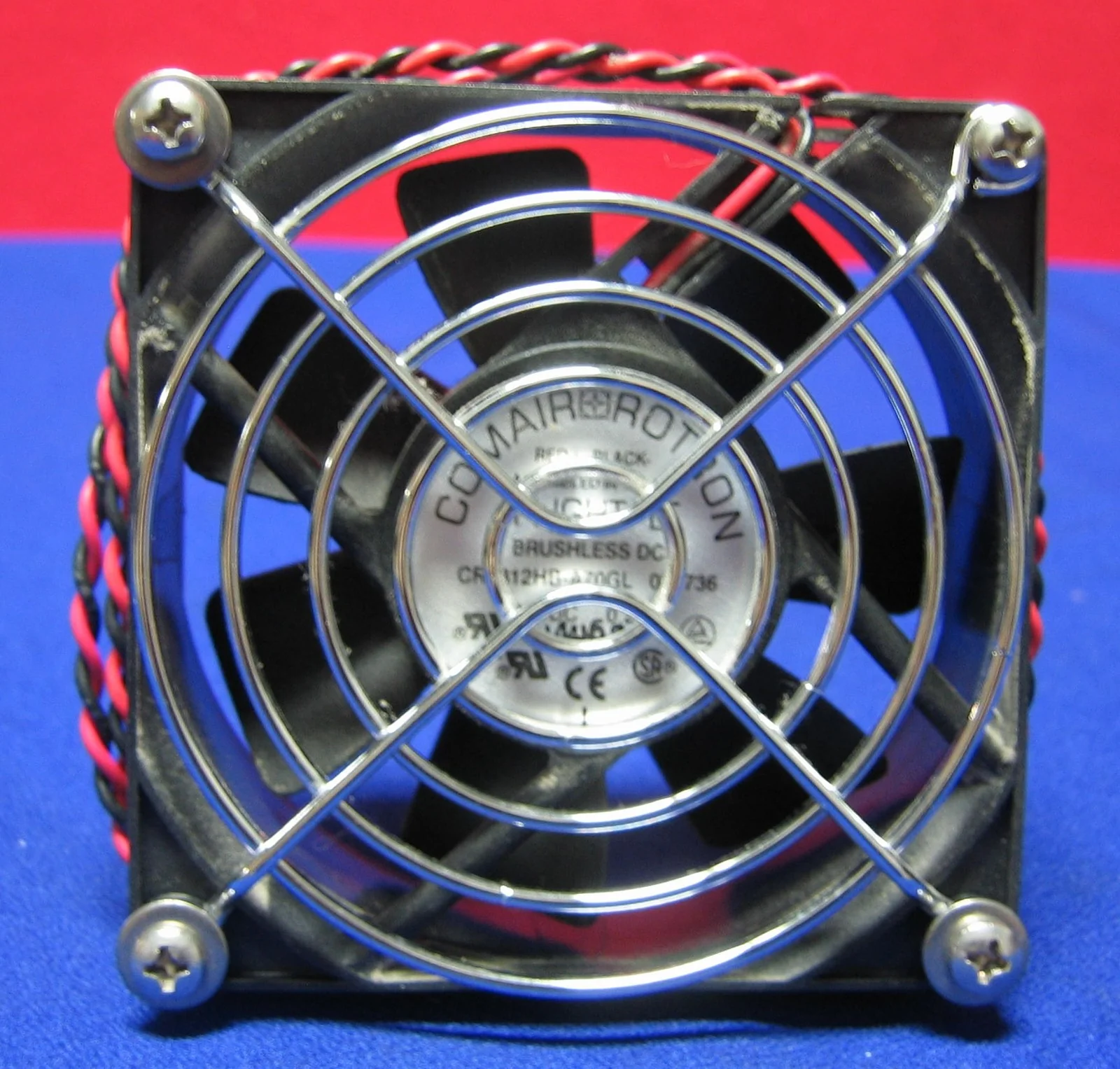 COMAIR ROTRON CR0812HB-A70GL 032736 BRUSHLESS DC FLIGHT LT FAN 3.5″X3.5″