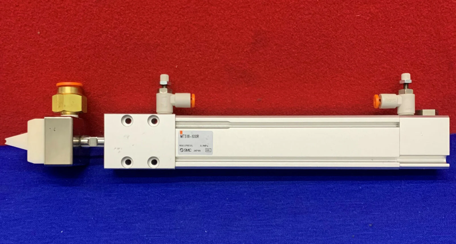 SMC MTS16-100R MTS Pneumatic Precision Cylinder Bore SZ 16mm R=Head End Lock