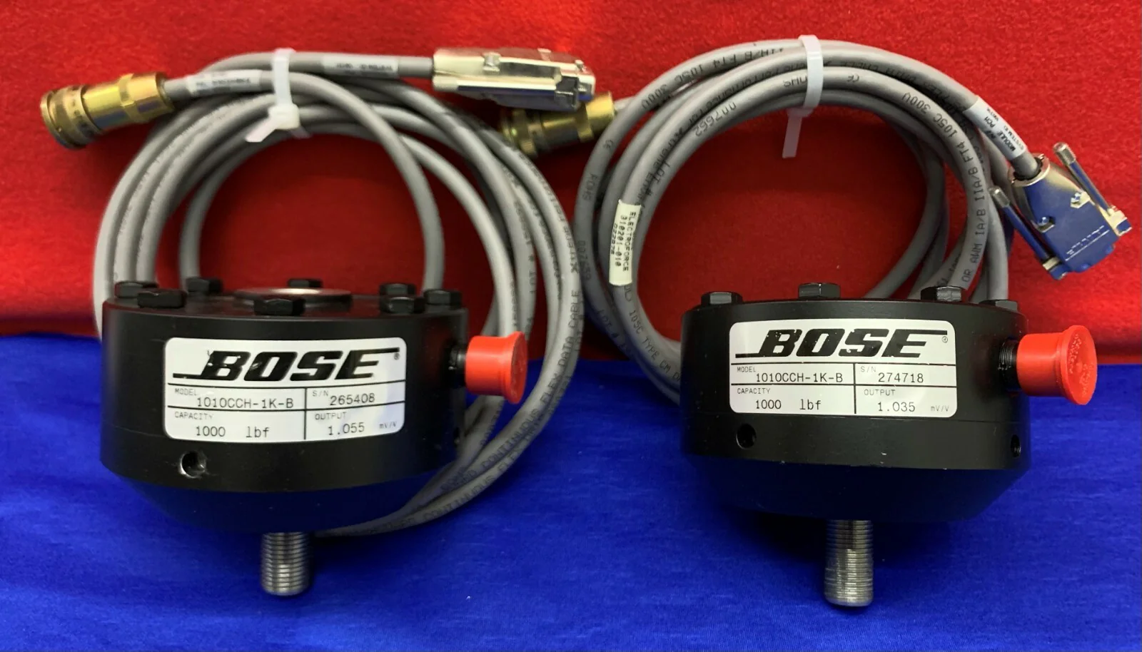 1 Lot of QTY 2 – Bose Electroforce Endurance Tec Fatique (TE) 1010CCH-1K-B Part