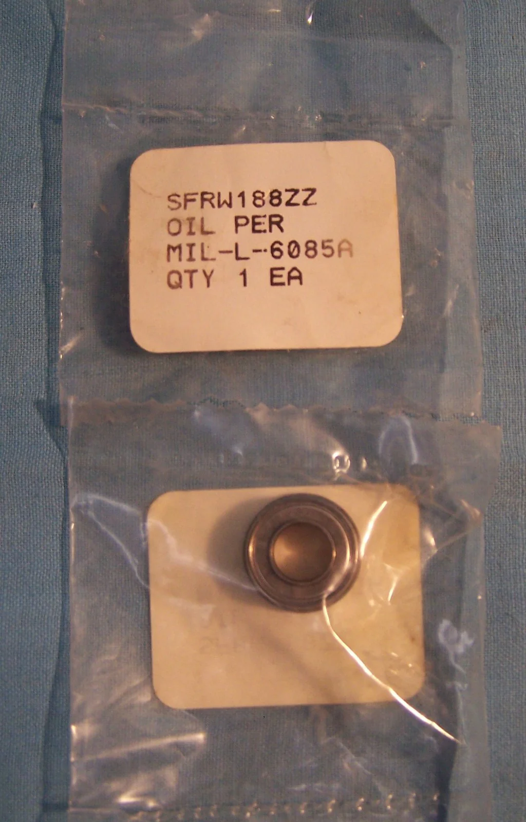 AST,MODEL SFRW188ZZ MINIATURE BEARING OUTER RING WITH 0.1875″ 1 lot of 5