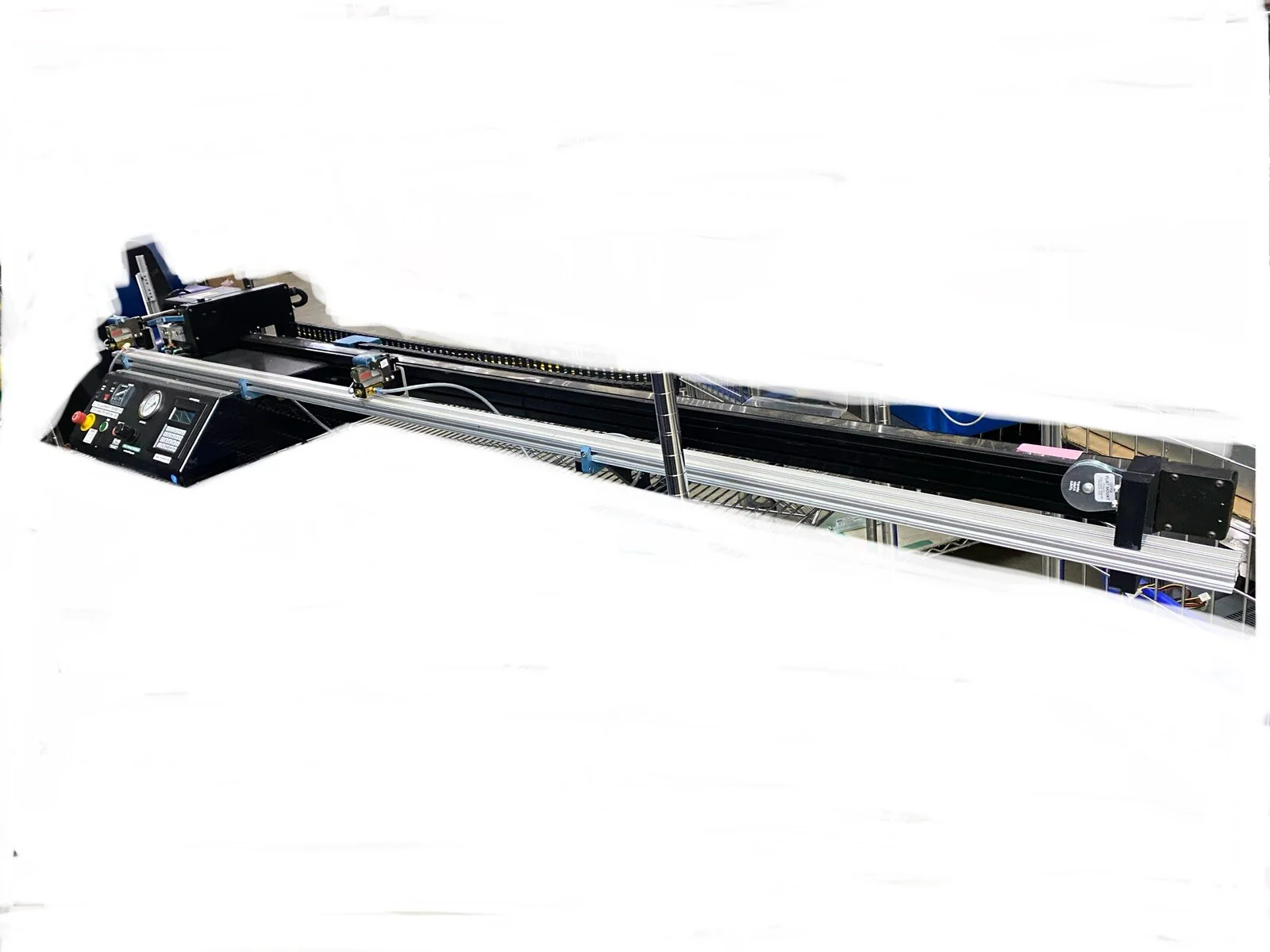 BEAHM DESIGNS 410-A THERMAL TRAVERSER HORIZONTAL HOT AIR REFLOW 80″ travel