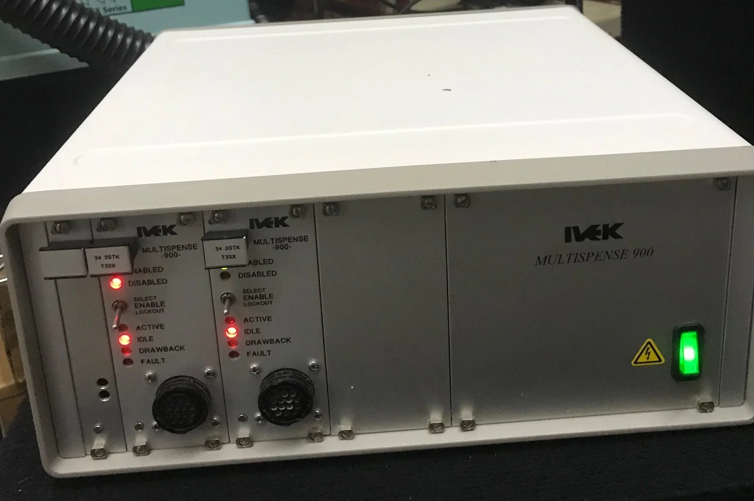 IVEK MULTISPENSE 900 520102-G02ABA SN 16096 FOR PARTS OR REPAIR