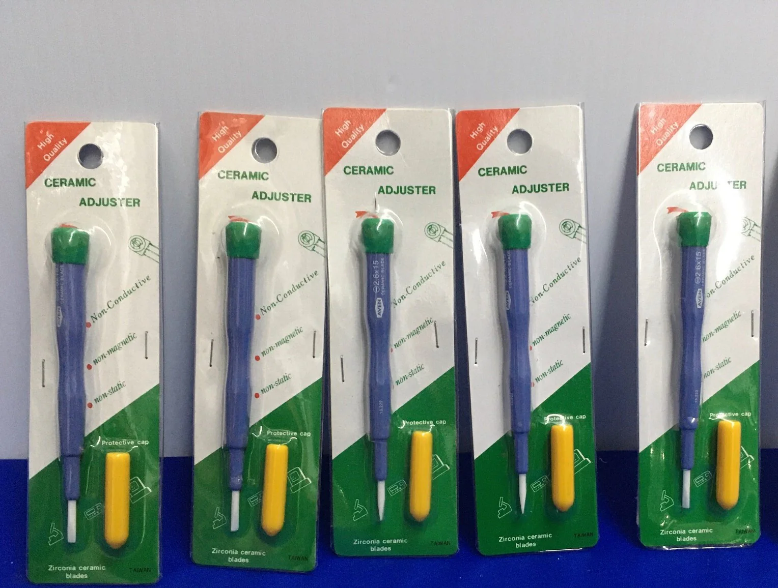 AVEN TOOLS 13.222 / 13222 2.6 mm CERAMIC ALIGNMENT TOOL – 1 LOT QTY 5