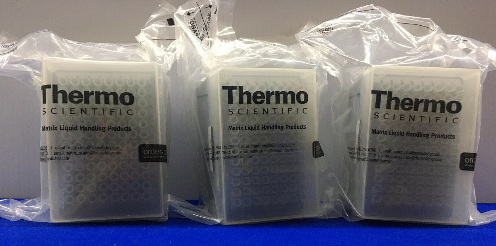 3 PKGS OF  – THERMO SCIENTIFIC 7082 300ul 102mm TALLTIP STERILITY NOT GUARANTEED