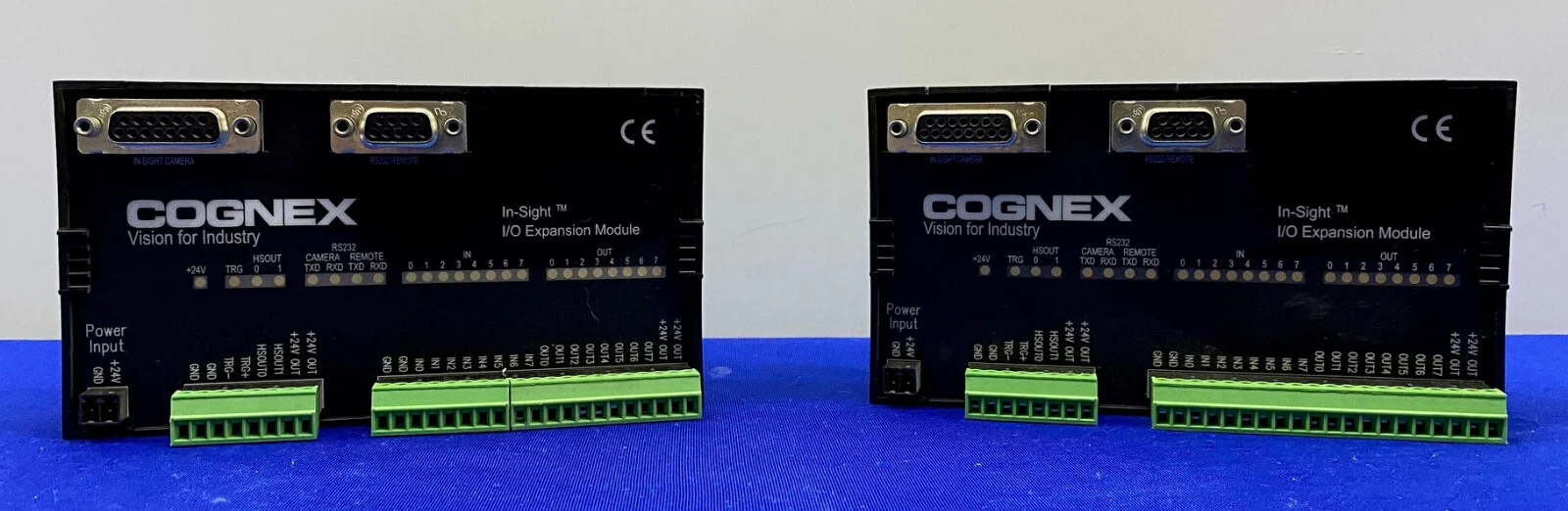 COGNEX IN-SIGHT ™ 800-5758-1J / 80057581J I/O EXPANSION MODULE – 1 LOT QTY 2