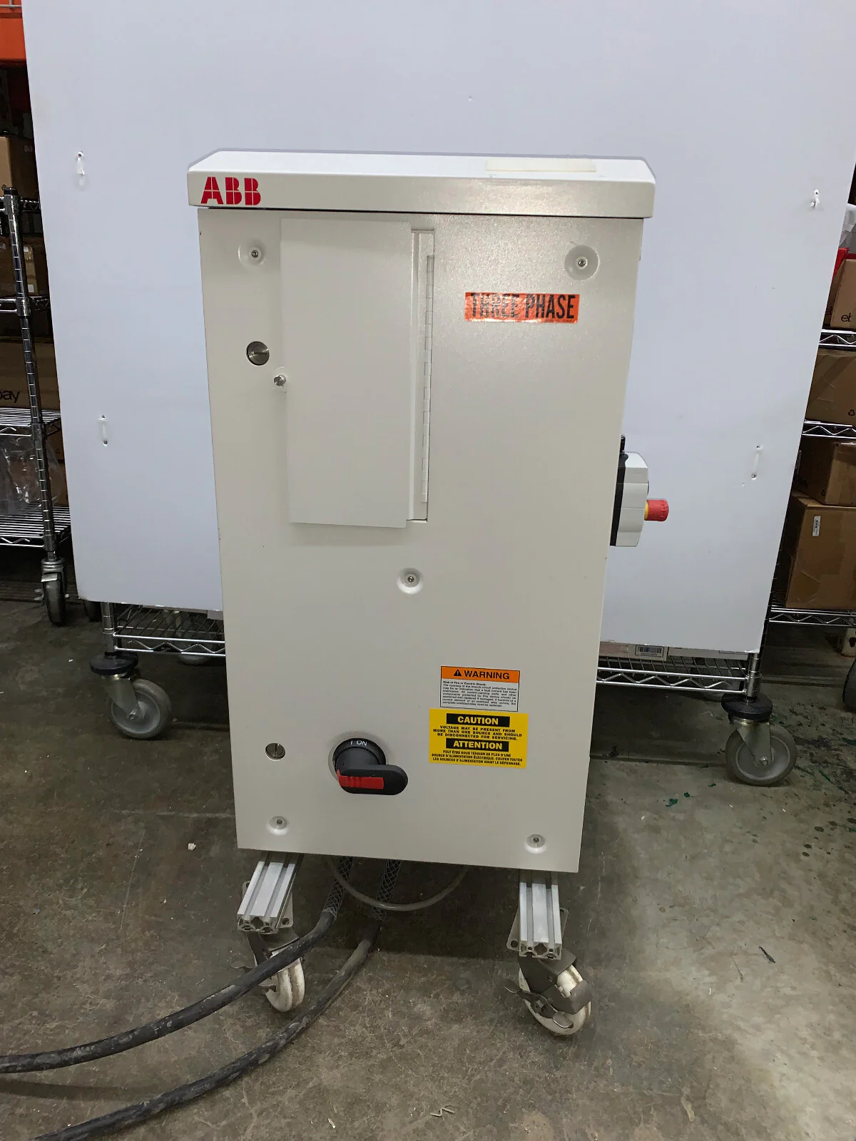 ABB ACS550-PD-024A-2+B058 7.5 GENERAL PURPOSE VARIBLE FREQ DRIVE DISCON. SWITCH
