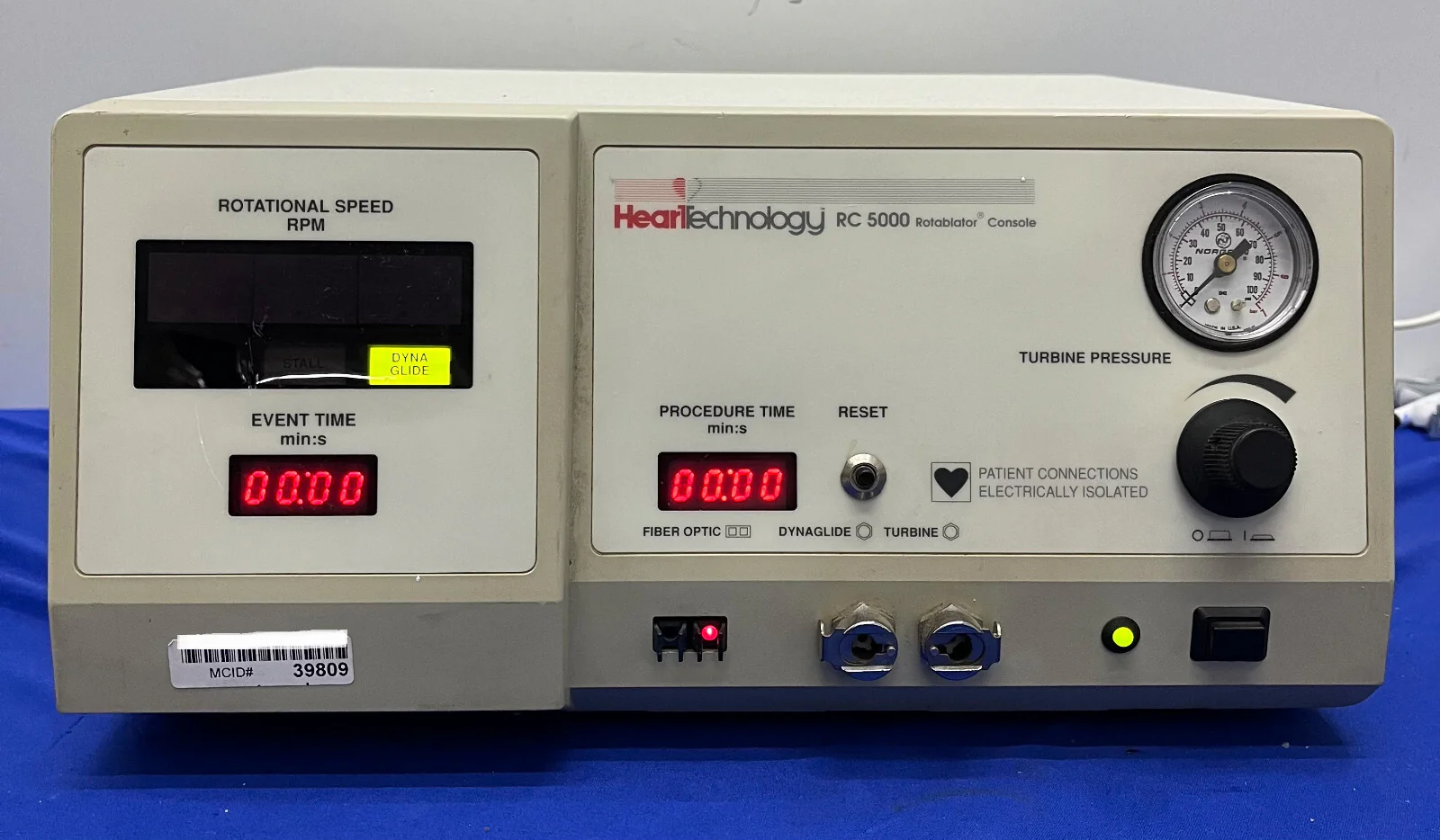 HEART TECHNOLOGY ROTABLATOR®  CONSOLE RC5000 – ITEM FOR PARTS/REPAIR