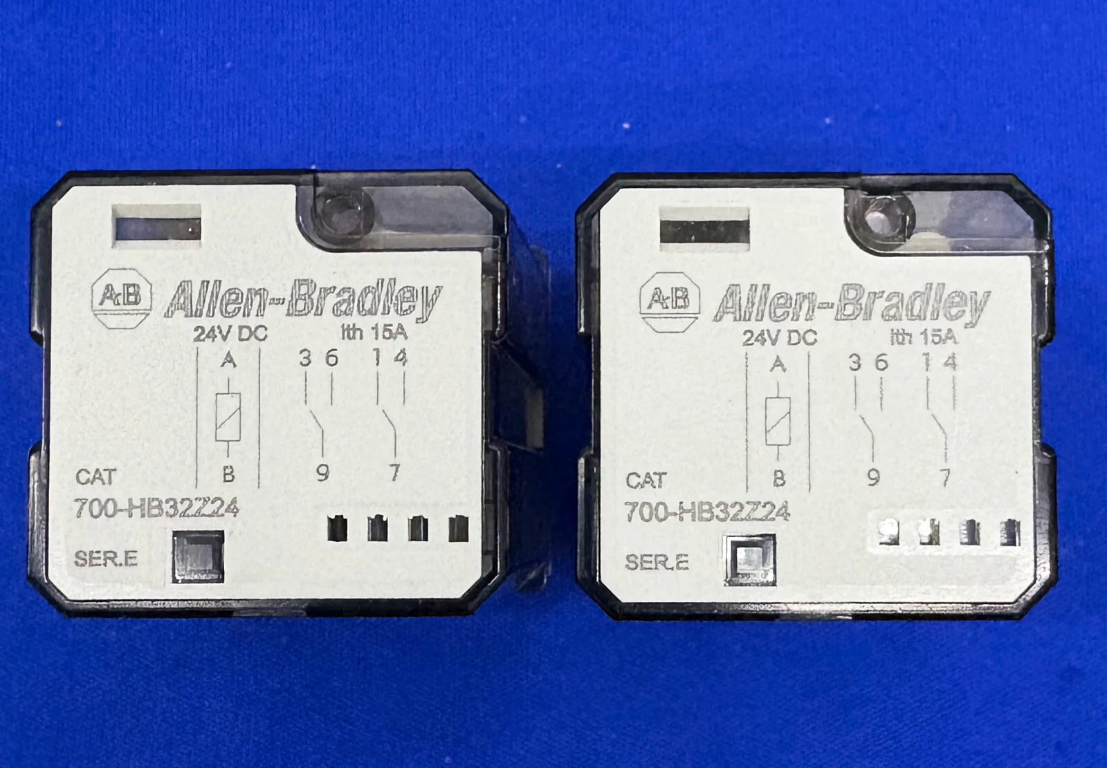 ALLEN BRADLEY AB 700-HB32Z24 SER E RELAY 24VDC – 1 LOT QTY 2