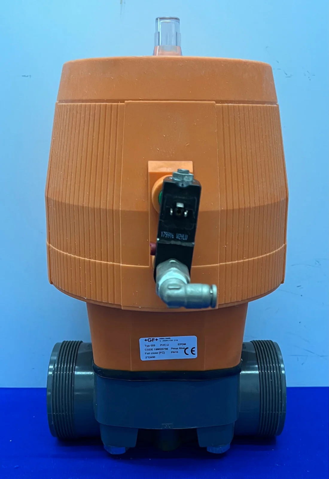 GEORG FISCHER +GF+ PVC-U TYPE 025 EPDM PNEUMATIC DIAPHRAGM PN10 2″DN50 199025756