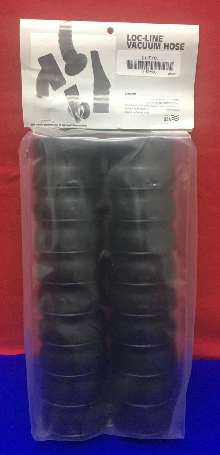 LOCKWOOD LOC-LINE 1 1DYC3  (1) 1DYC3 VACUUM – 1 PACAKGE OF QTY 18 HOSE SEGMENTS