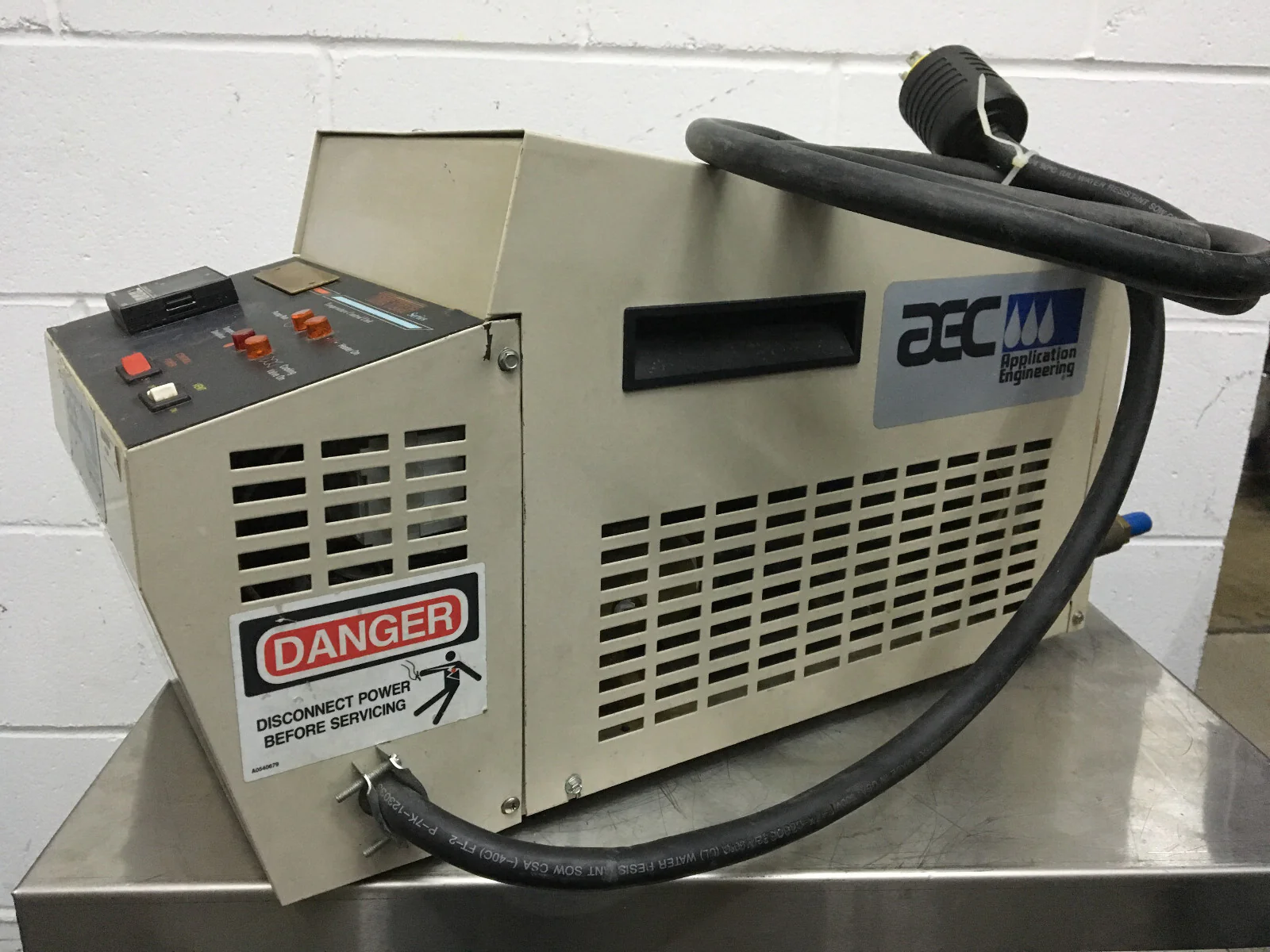 AEC APPLICATION ENGRINEERING  TRUE TEMP TNY-4  230V UNABLE TO TEST PART /REPAIR