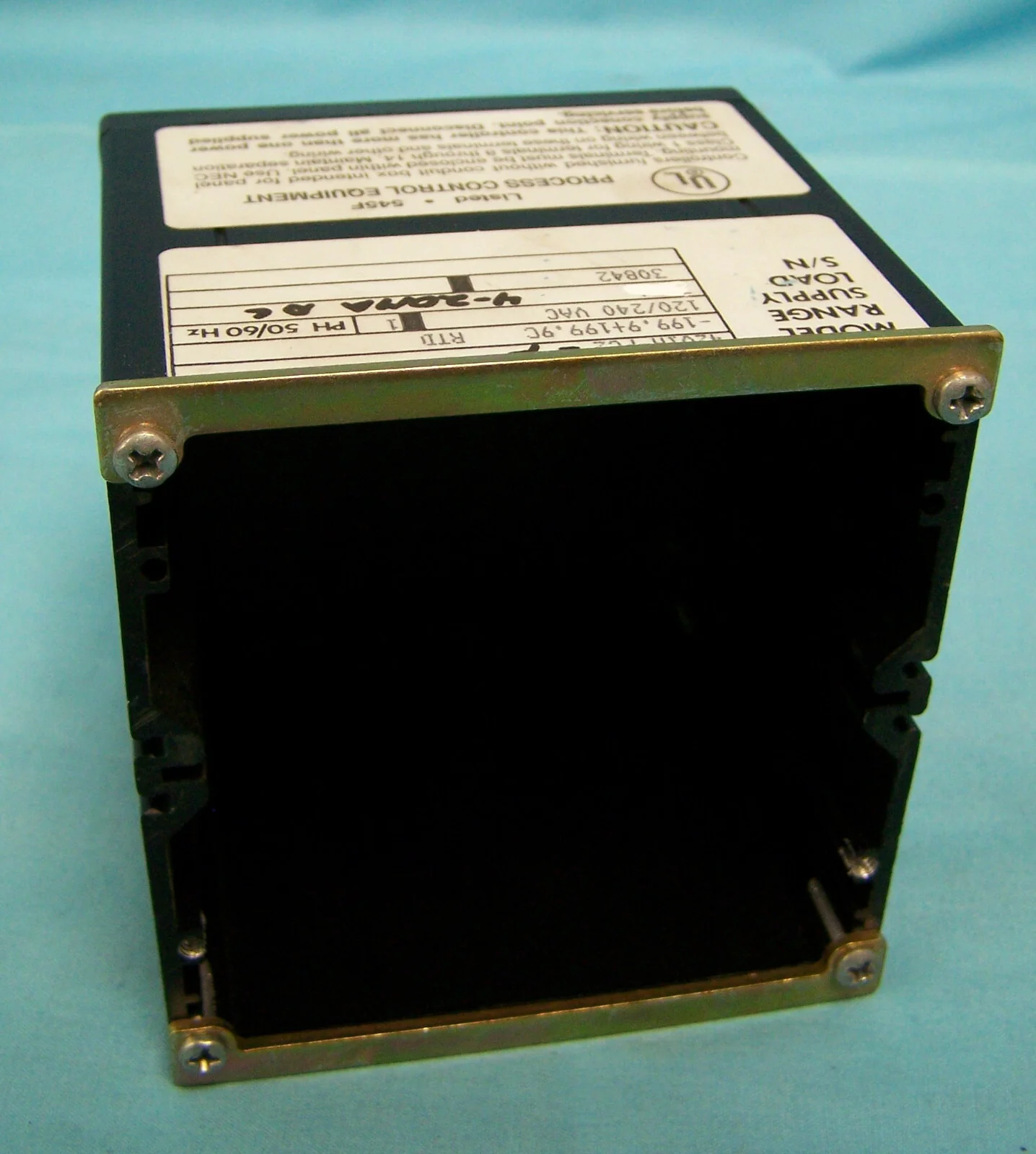 PROCESS CONTROL EQUIPMENT MODEL 4201A-PC2-F