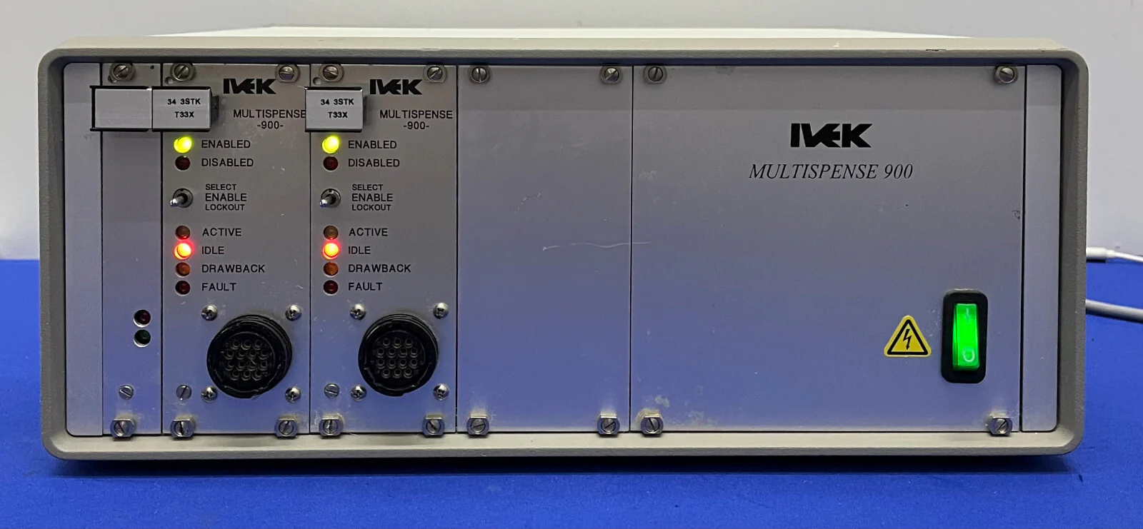 IVEK MULTISPENSE 900 520102-G02ABA MULTIPLE CHANNEL DISPENSER – FOR PARTS/REPAIR