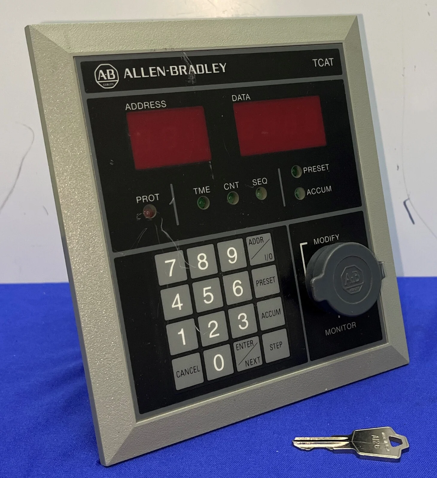 AB ALLEN BRADLEY 1745-TCAT SER. C TIMER COUNTER ACCESS TERMINAL – PARTS/REPAIR