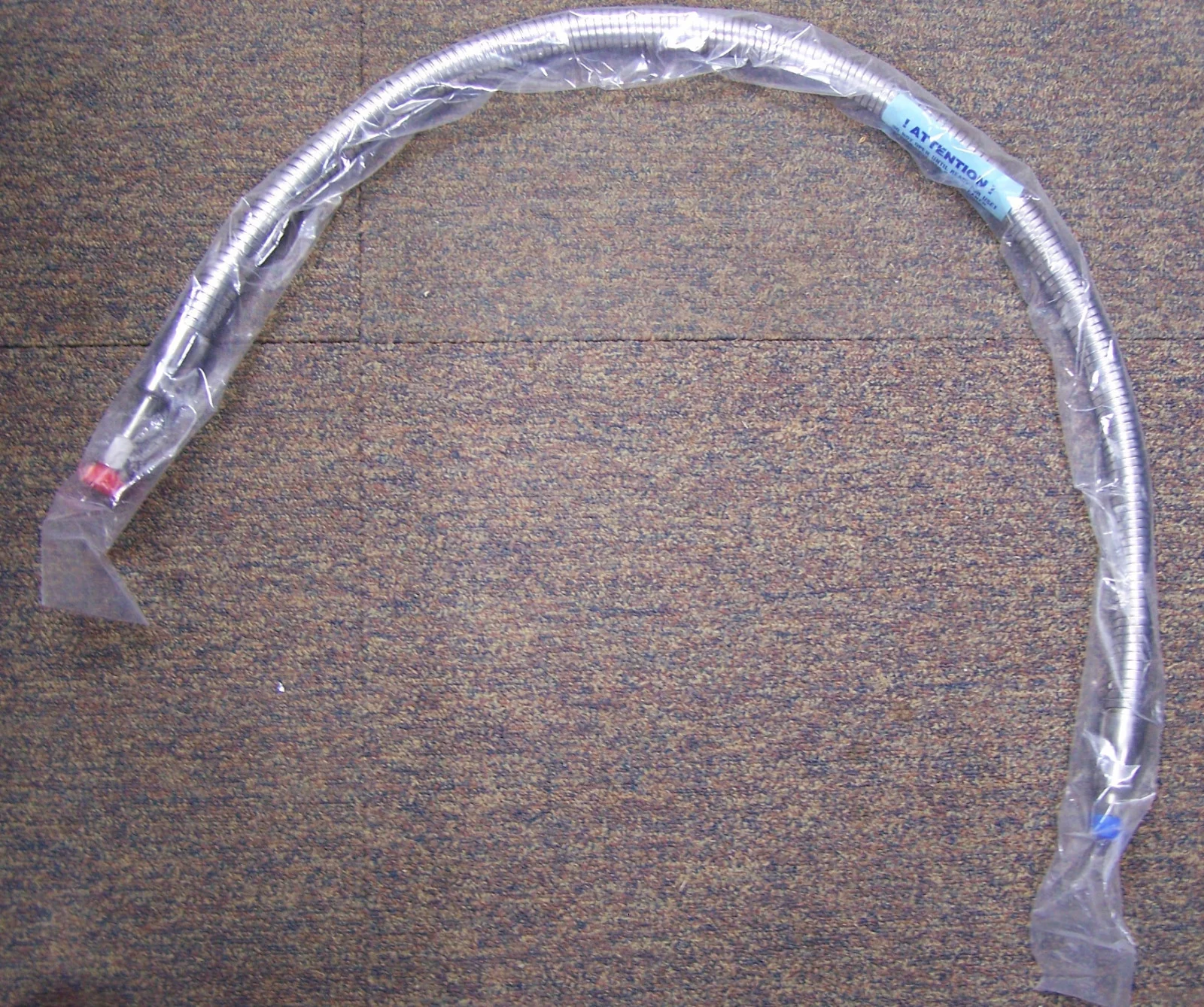 FISHER SCIENTIFIC NC0594760 / VCAT 6906,4′ (1.2m) LONG,METAL CRYOG TRANSFER HOSE